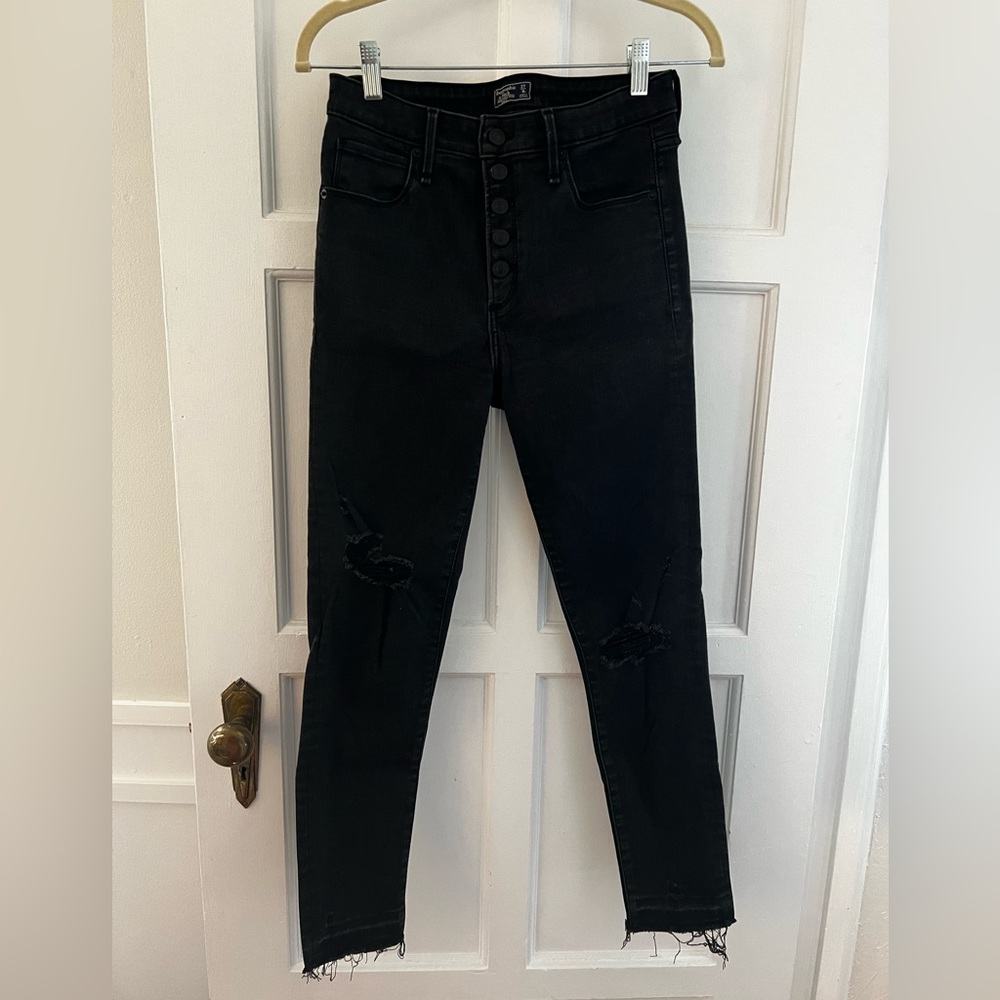 Abercrombie & Fitch Black Women's Jeans